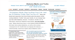 Desktop Screenshot of diabetesmythsandtruths.com
